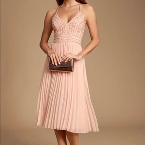 NWT lulu chiffon elegant dress size XS